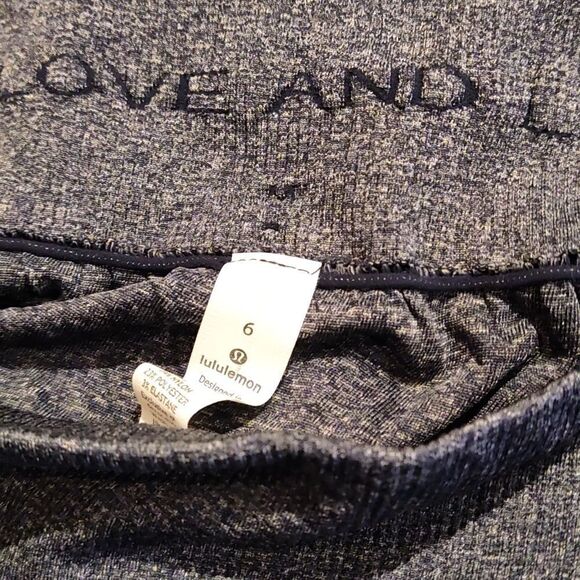 Lululemon Boulevard Bliss Skirt True Navy Blue White 6 - Picture 7 of 8